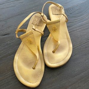 Tory Burch Gold sandals size 9.5
